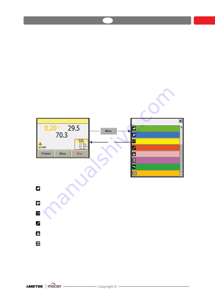 Mocon AMETEK Dansensor MAP Check 3 Vacuum User Manual Download Page 55