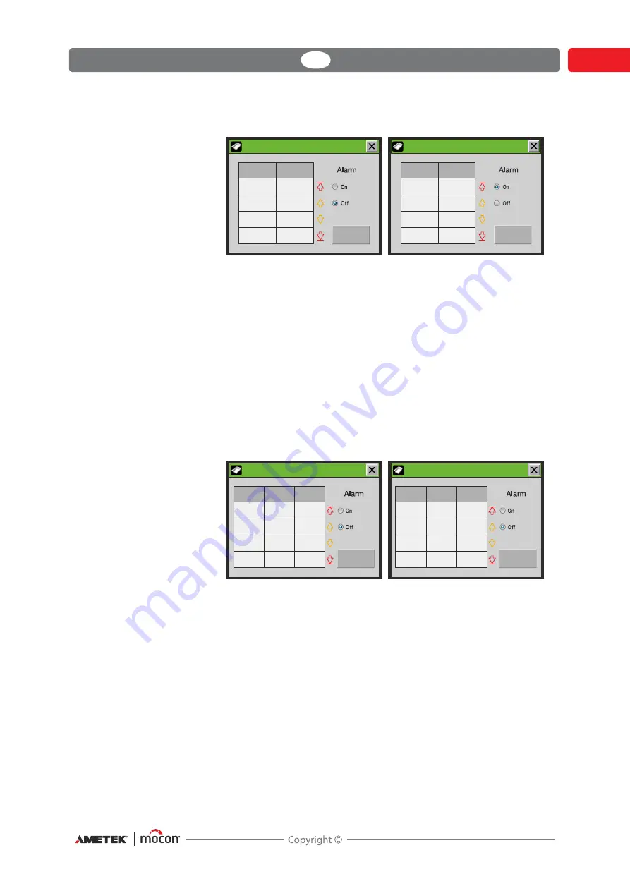 Mocon AMETEK Dansensor MAP Check 3 Vacuum User Manual Download Page 57