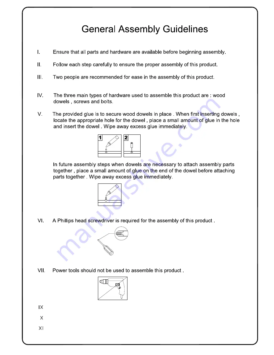 Mod-Arte Evoke EV03-70-110 Assembly Instructions Manual Download Page 3