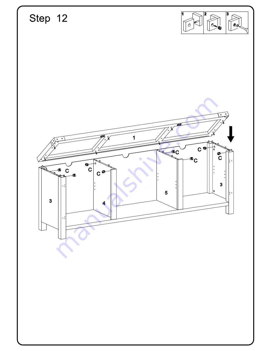 Mod-Arte Evoke EV03-70-110 Assembly Instructions Manual Download Page 17