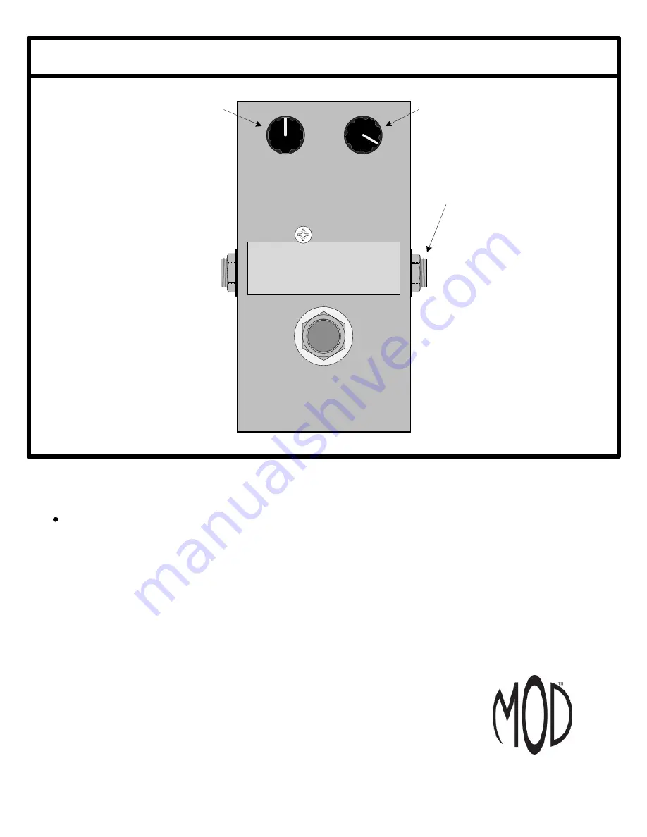 Mod THUNDERDRIVE (K-950) Instruction Manual Download Page 1