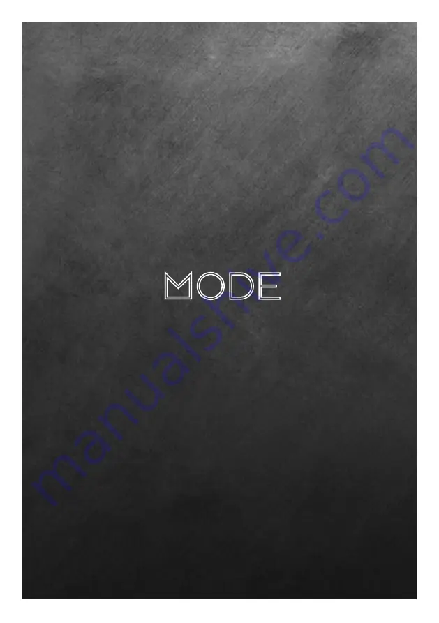 MODE KS1140 Single Installation & Service Instructions Manual Download Page 1