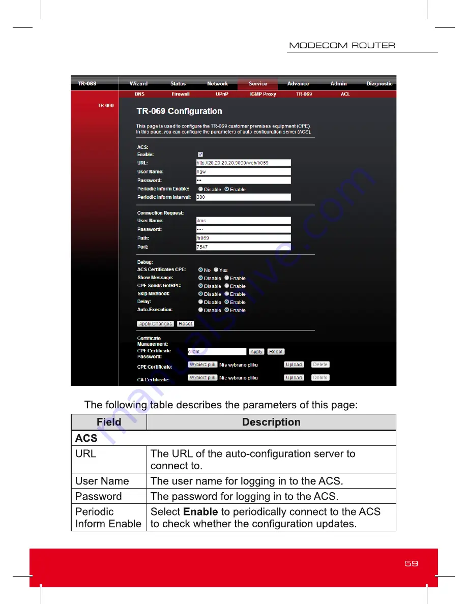 Modecom mc-awr11 User Manual Download Page 59