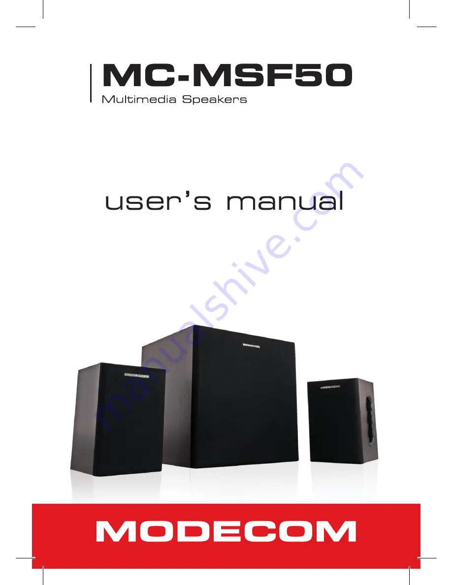 Modecom MC-MSF50 User Manual Download Page 1