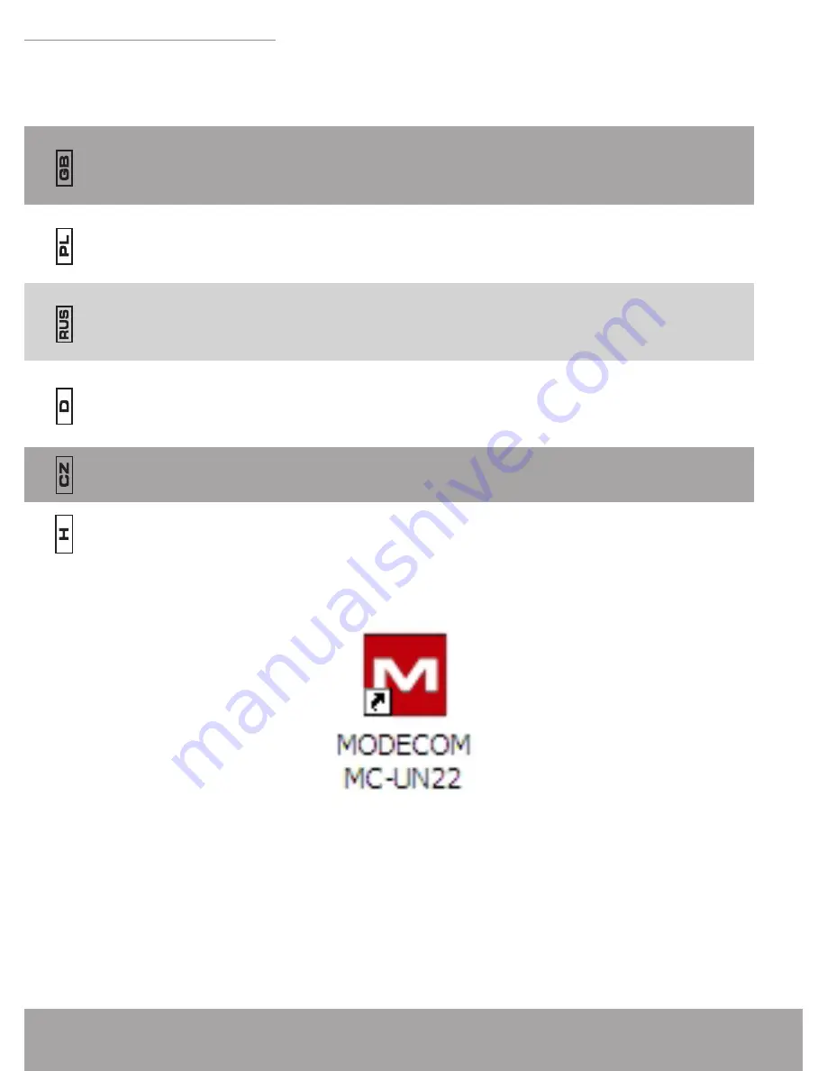 Modecom MC-un22 Quick Start Manual Download Page 16