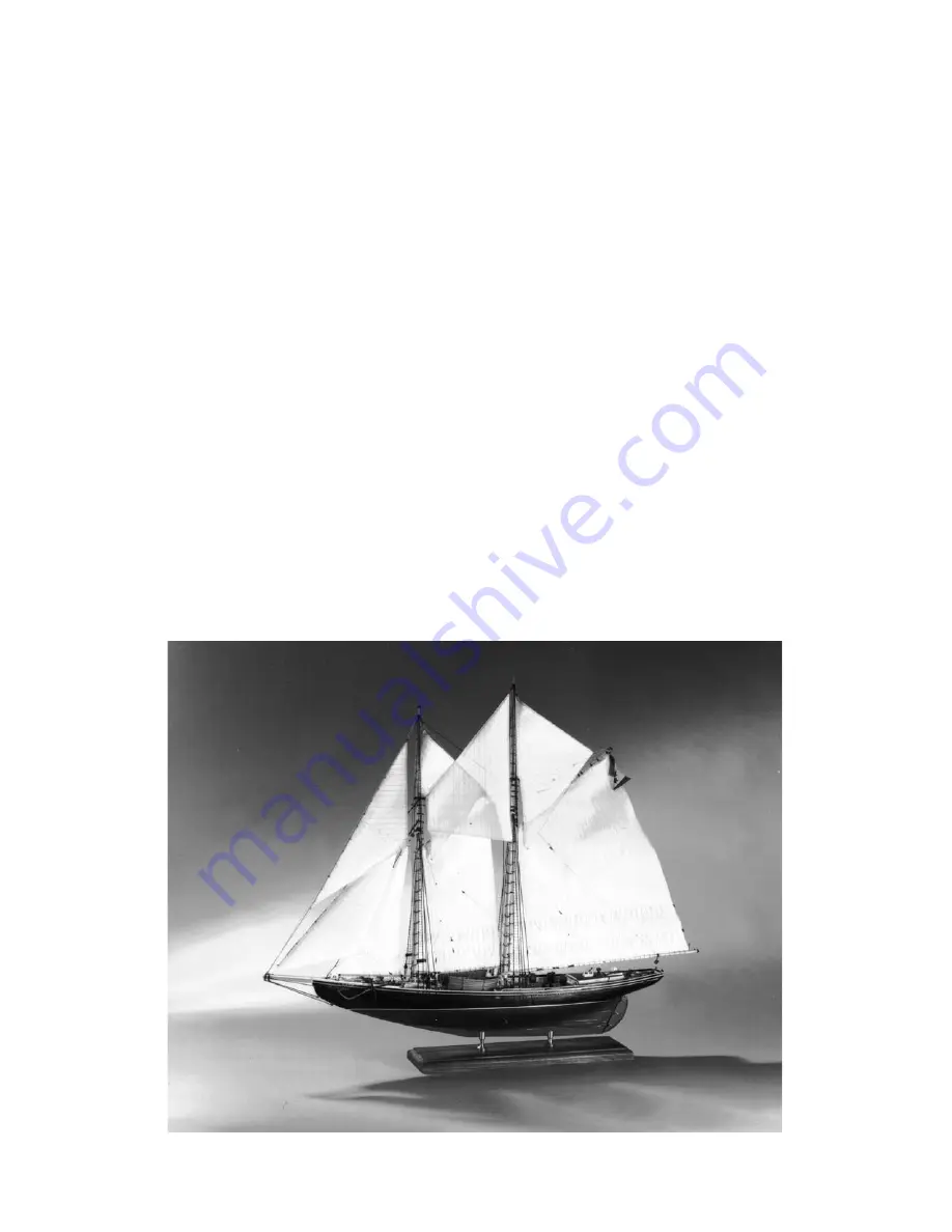 Model Shipways Bluenose Instruction Manual Download Page 2