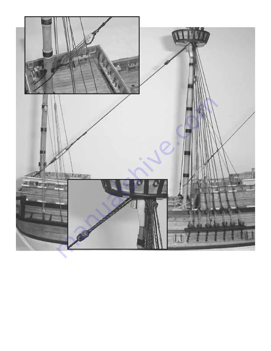 Model Shipways Mayflower 1620 Instruction Manual Download Page 41