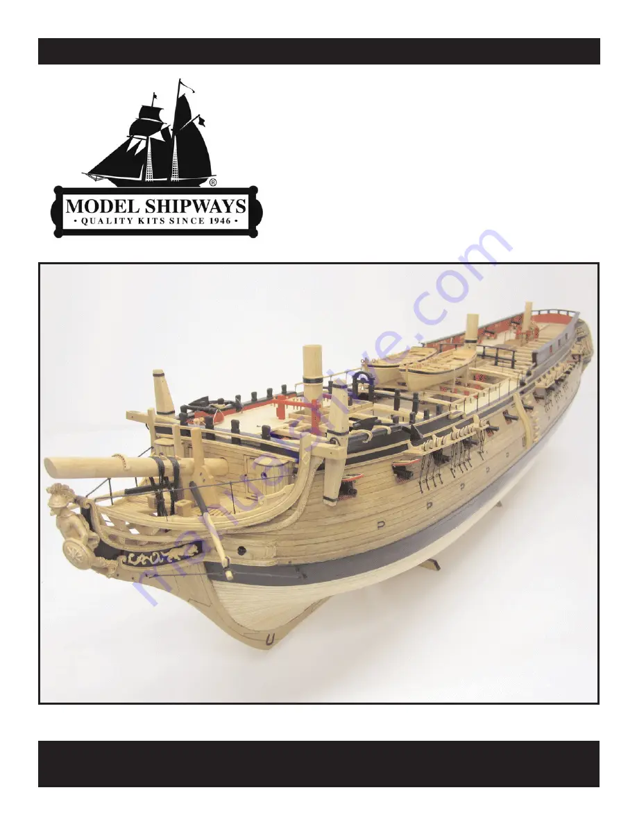 Model Shipways US Frigate Confederacy 1778 Скачать руководство пользователя страница 1