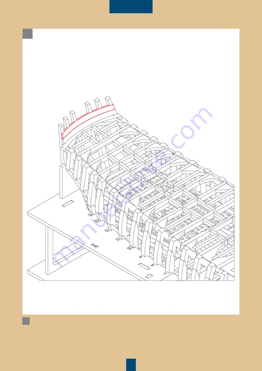 Model Space Deagostini HMS Bounty Manual Download Page 54