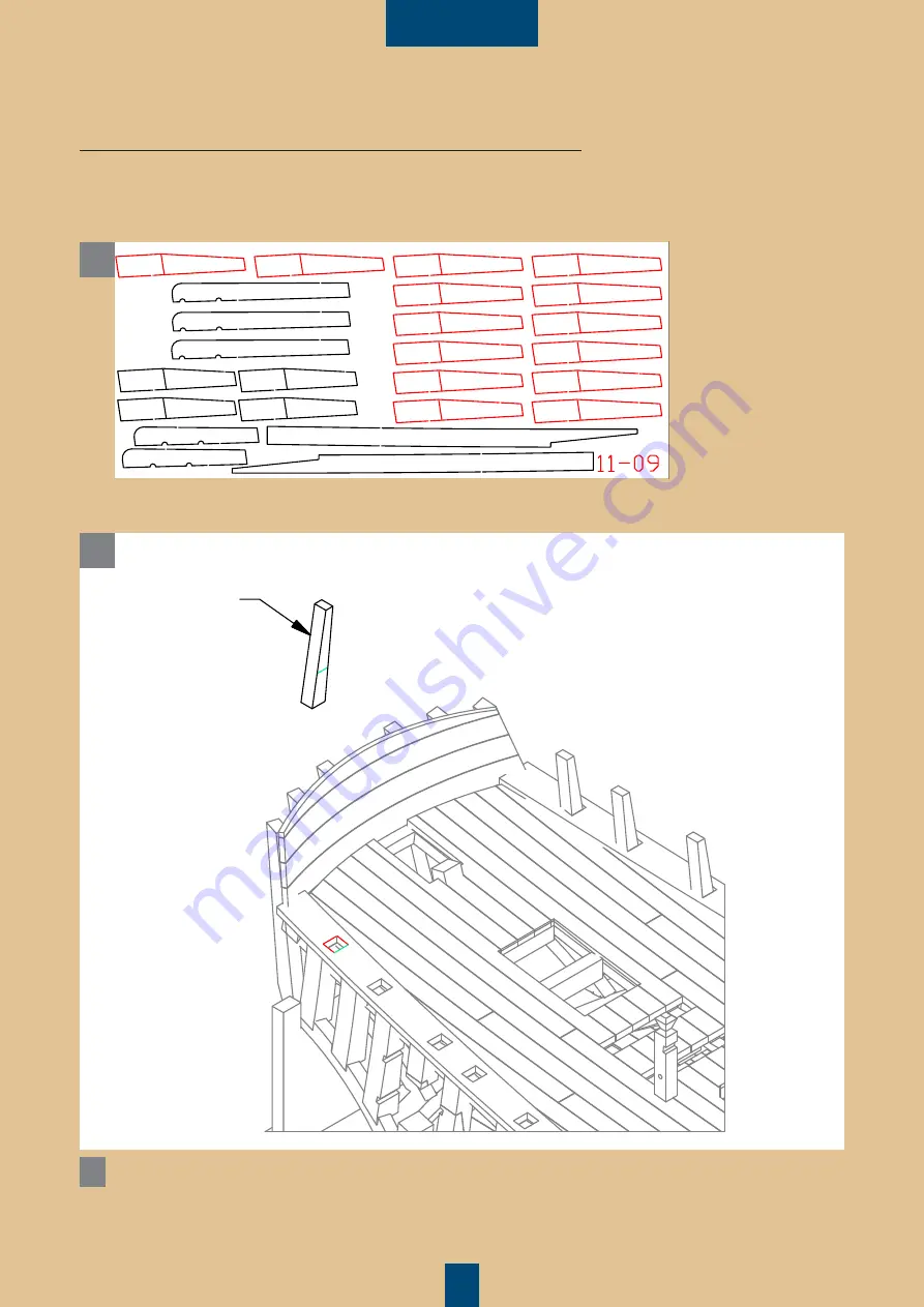 Model Space Deagostini HMS Bounty Manual Download Page 104