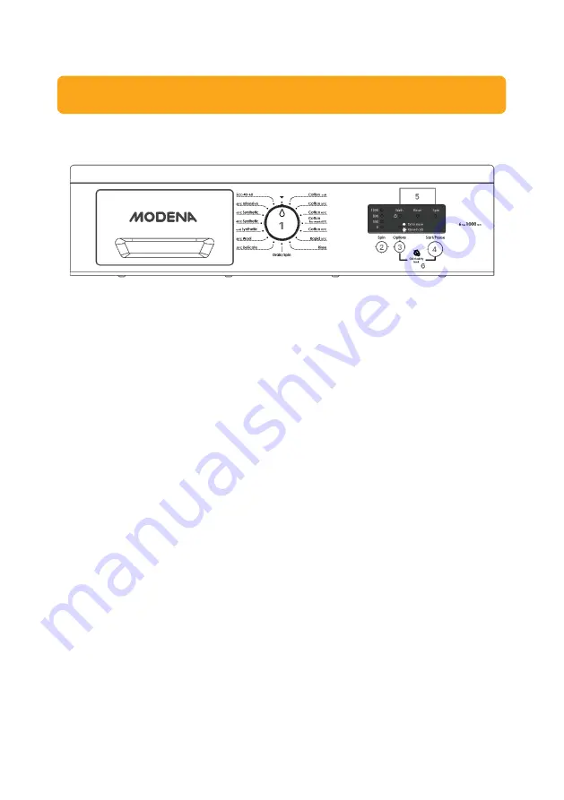 Modena WF 0532 WSR Скачать руководство пользователя страница 8