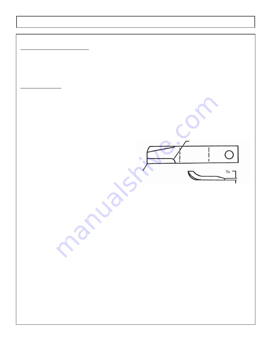 MODERN AG PRODUCTS Competitor 4' Operator'S Manual Download Page 46