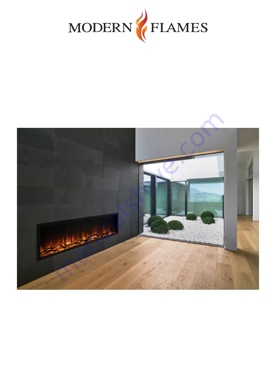 Modern Flames Landscape Pro Slim Series Installation & Owner'S Manual Download Page 1