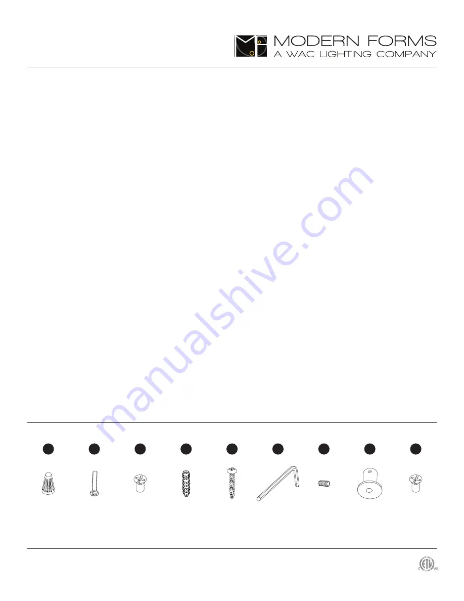 Modern Forms WS-66641 Скачать руководство пользователя страница 1