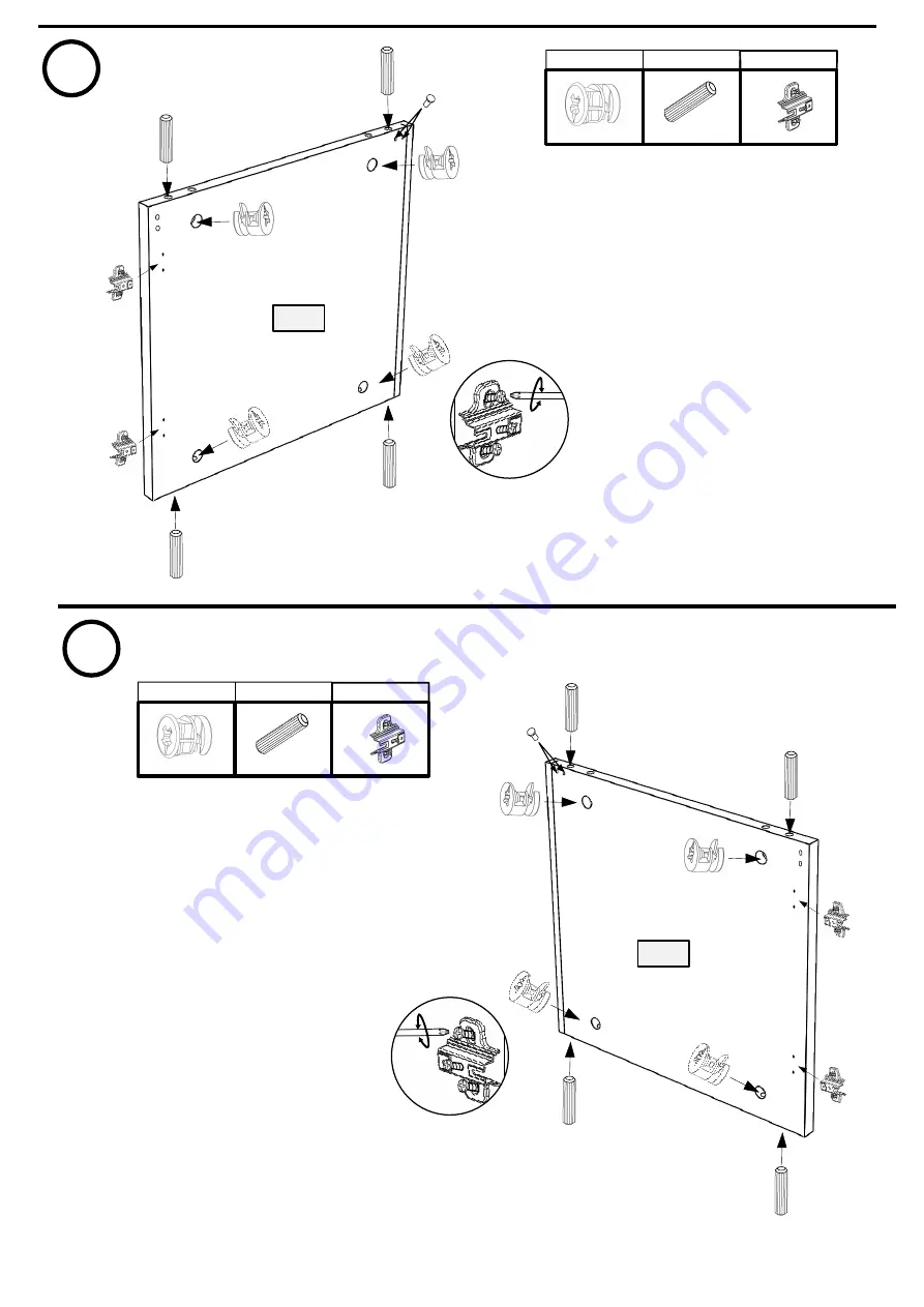 Moderno LANCO RTV Assembly Instruction Manual Download Page 5