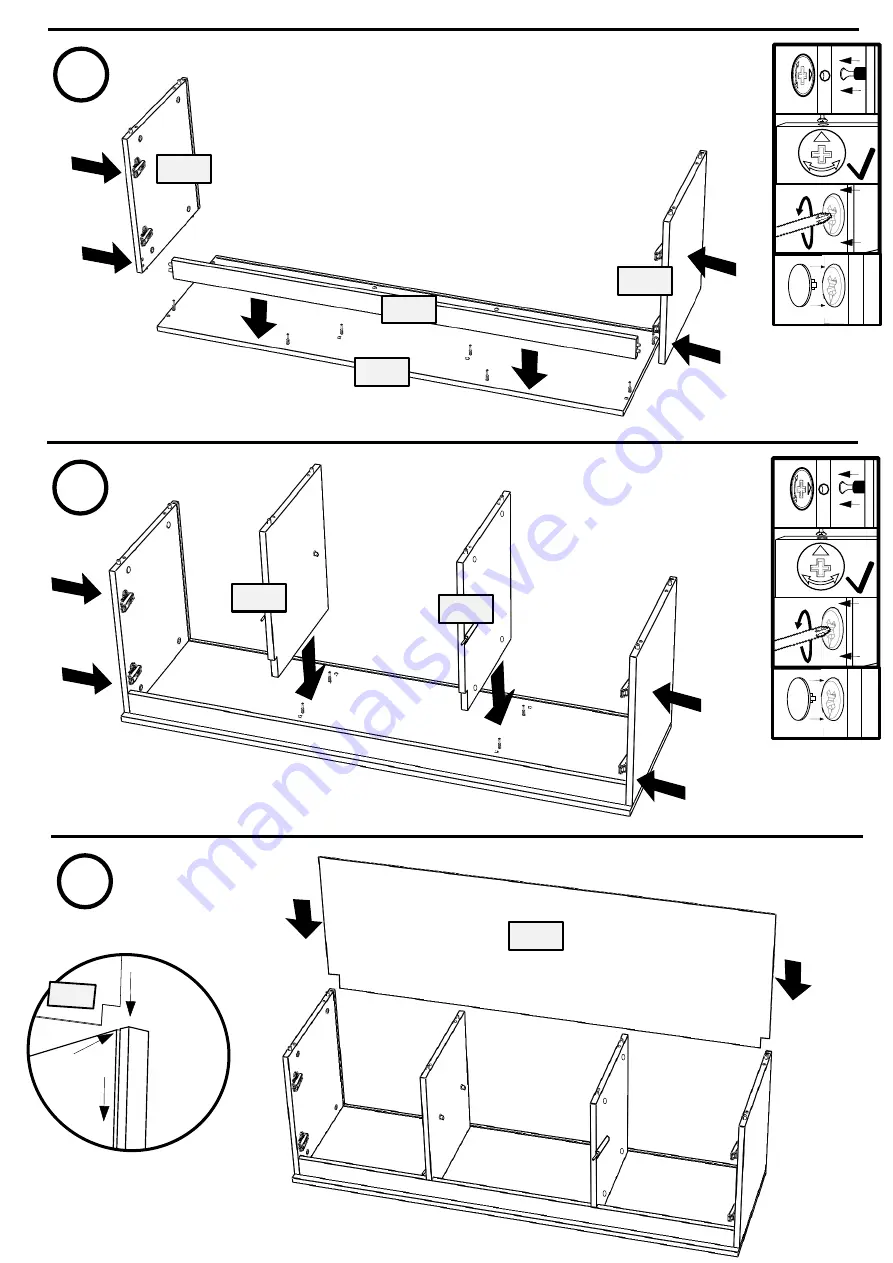 Moderno LANCO RTV Assembly Instruction Manual Download Page 8