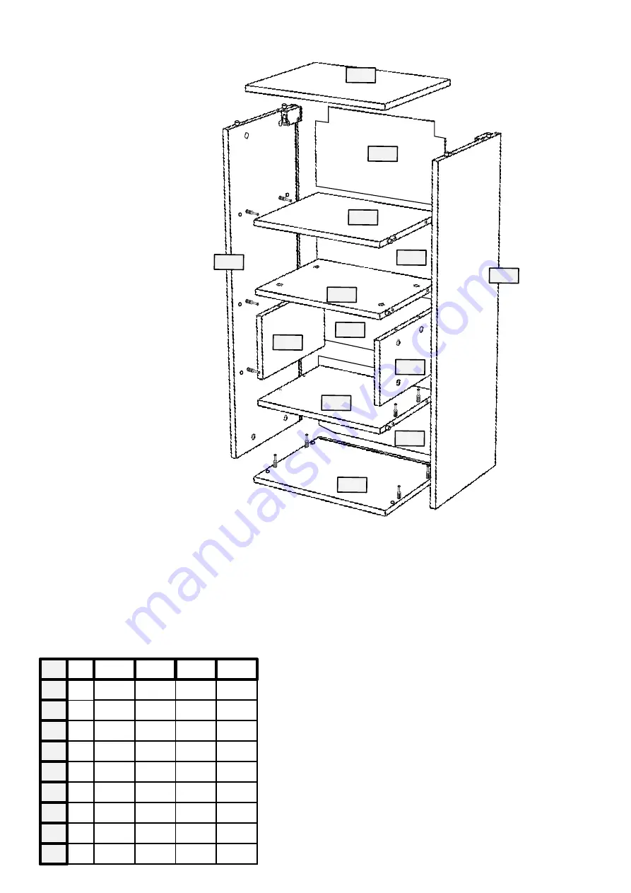 Moderno OL-12-A Assembly Instruction Manual Download Page 4