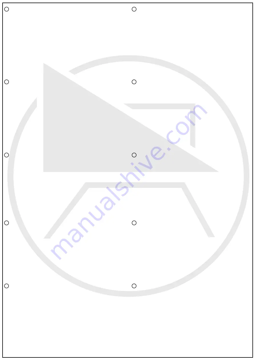 Moderno OLIER BIURKO OL-01-A Assembly Instruction Manual Download Page 2