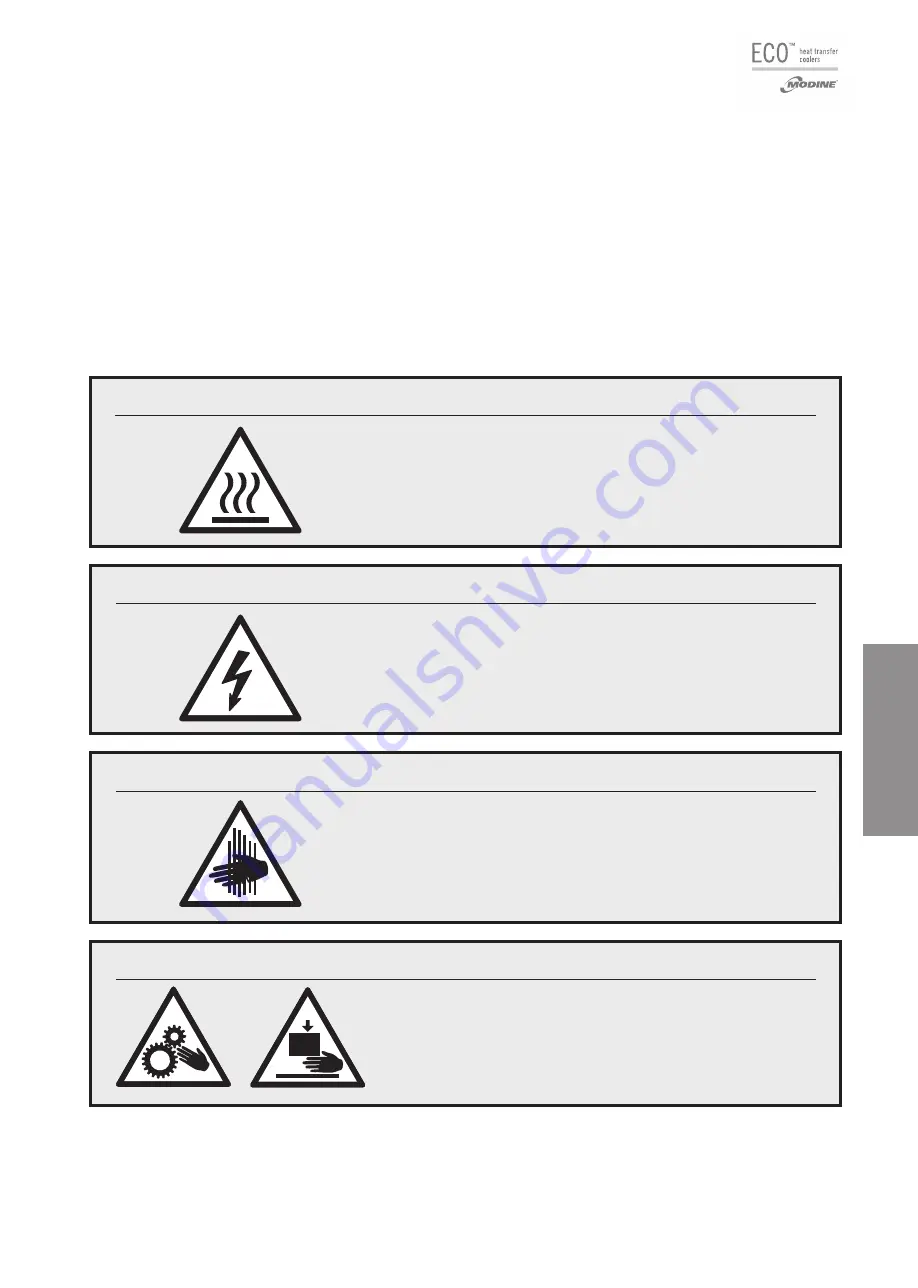 Modine Manufacturing CGS 11AH3 Technical Manual Download Page 101