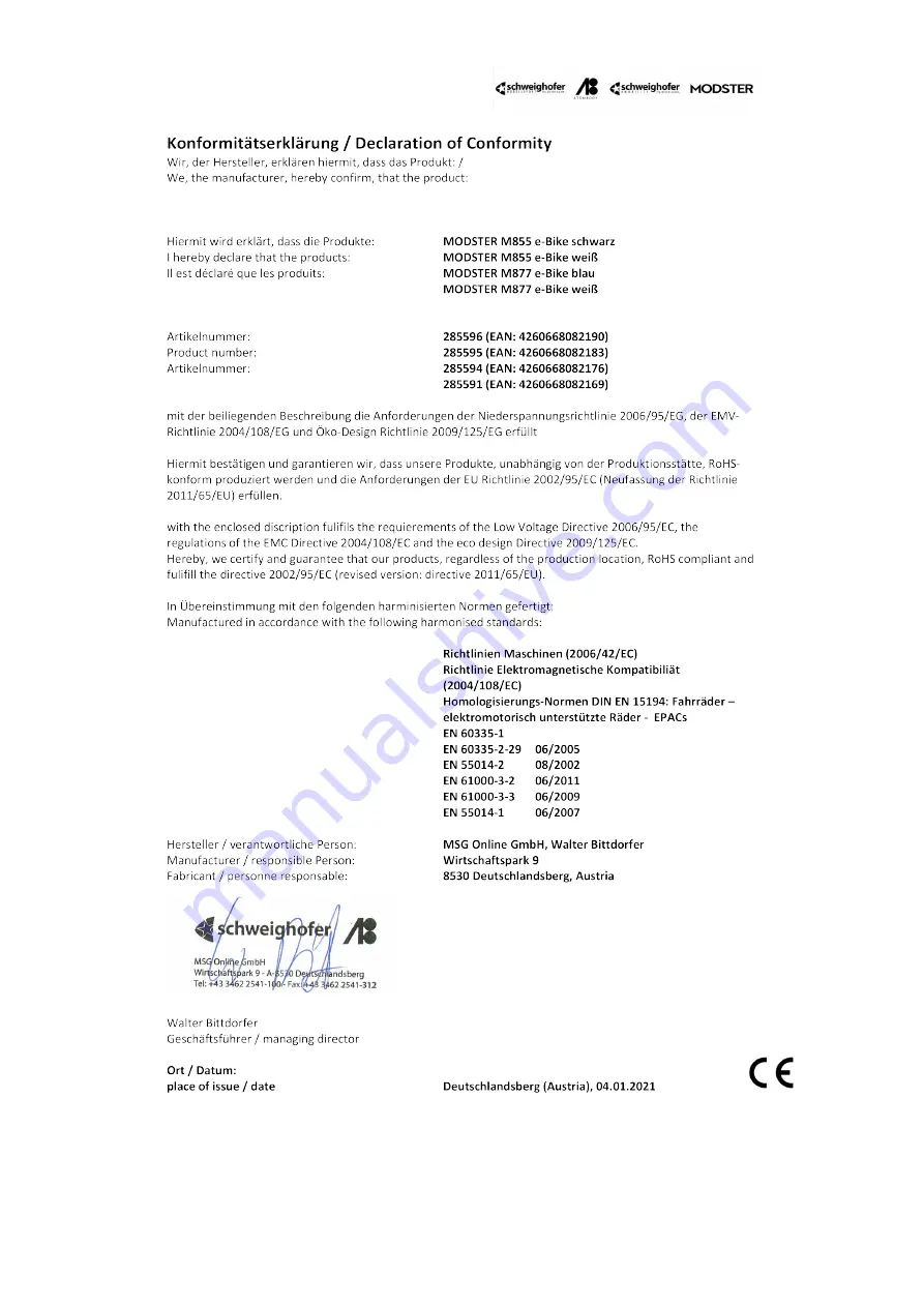 MODSTER M855 User Manual Download Page 38