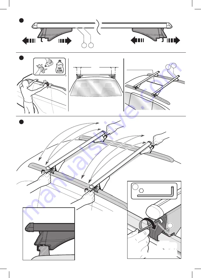 Modula SMART BAR SYSTEM Fitting Instructions Manual Download Page 5