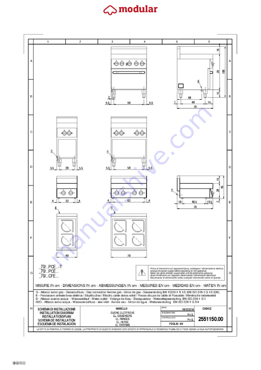 Modular 600-650 Скачать руководство пользователя страница 67