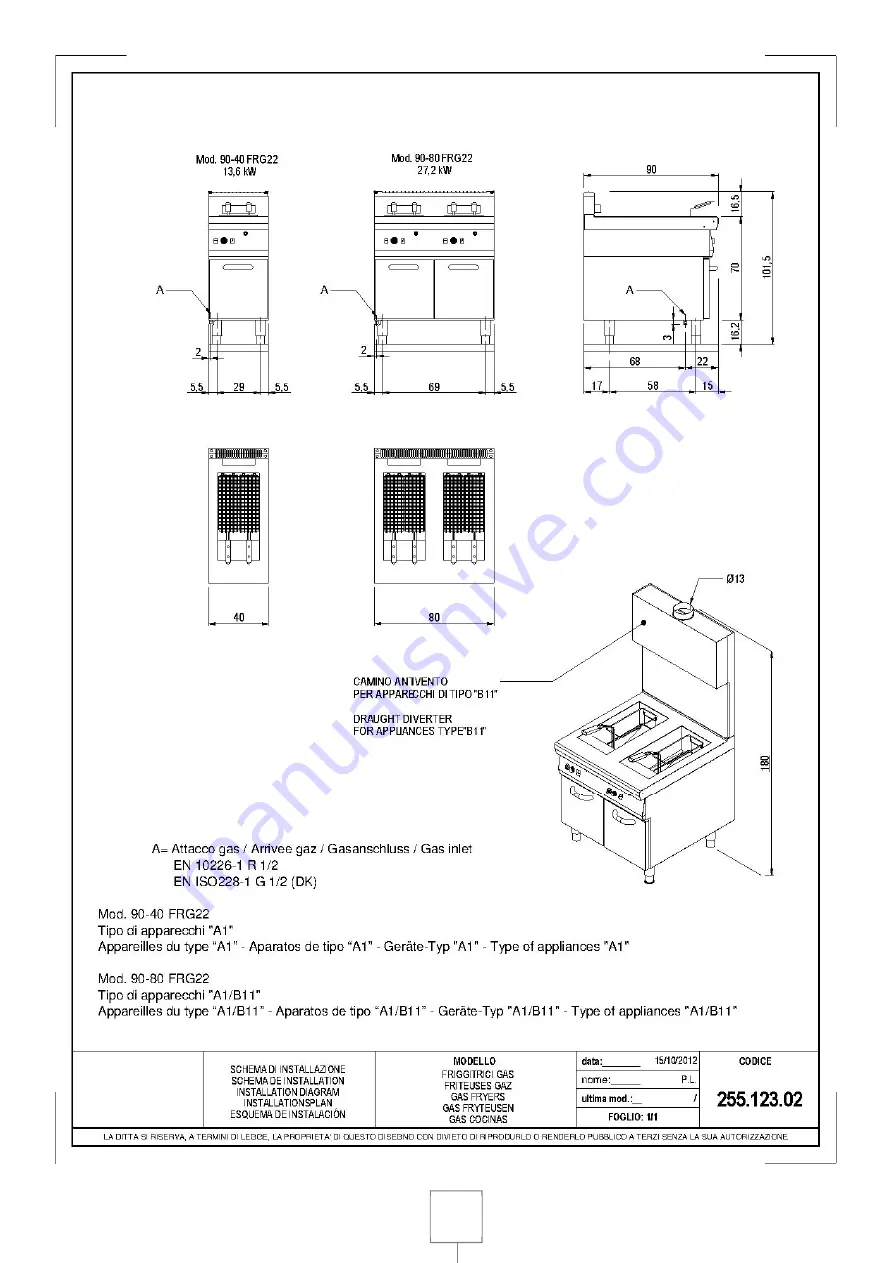 Modular FU 110/40 FRGS13 PW Скачать руководство пользователя страница 120