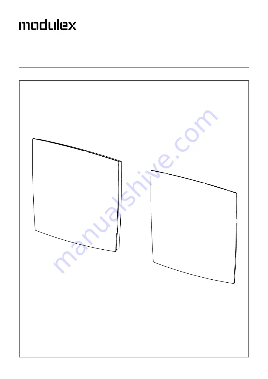 Modulex Infinity Series Installation Instructions Manual Download Page 24