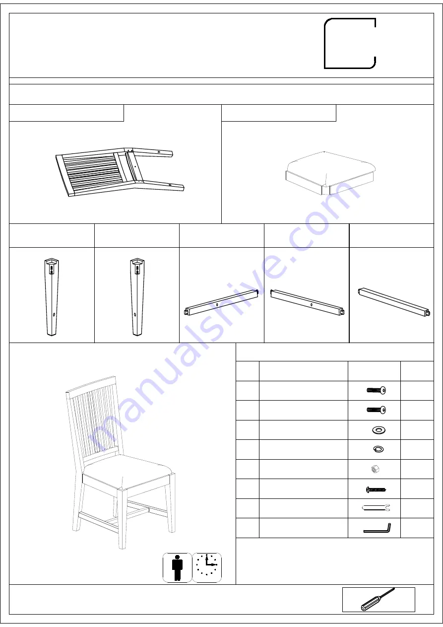 Modus Furniture AUTUMN 8FJ866 Assembly Instructions Download Page 1