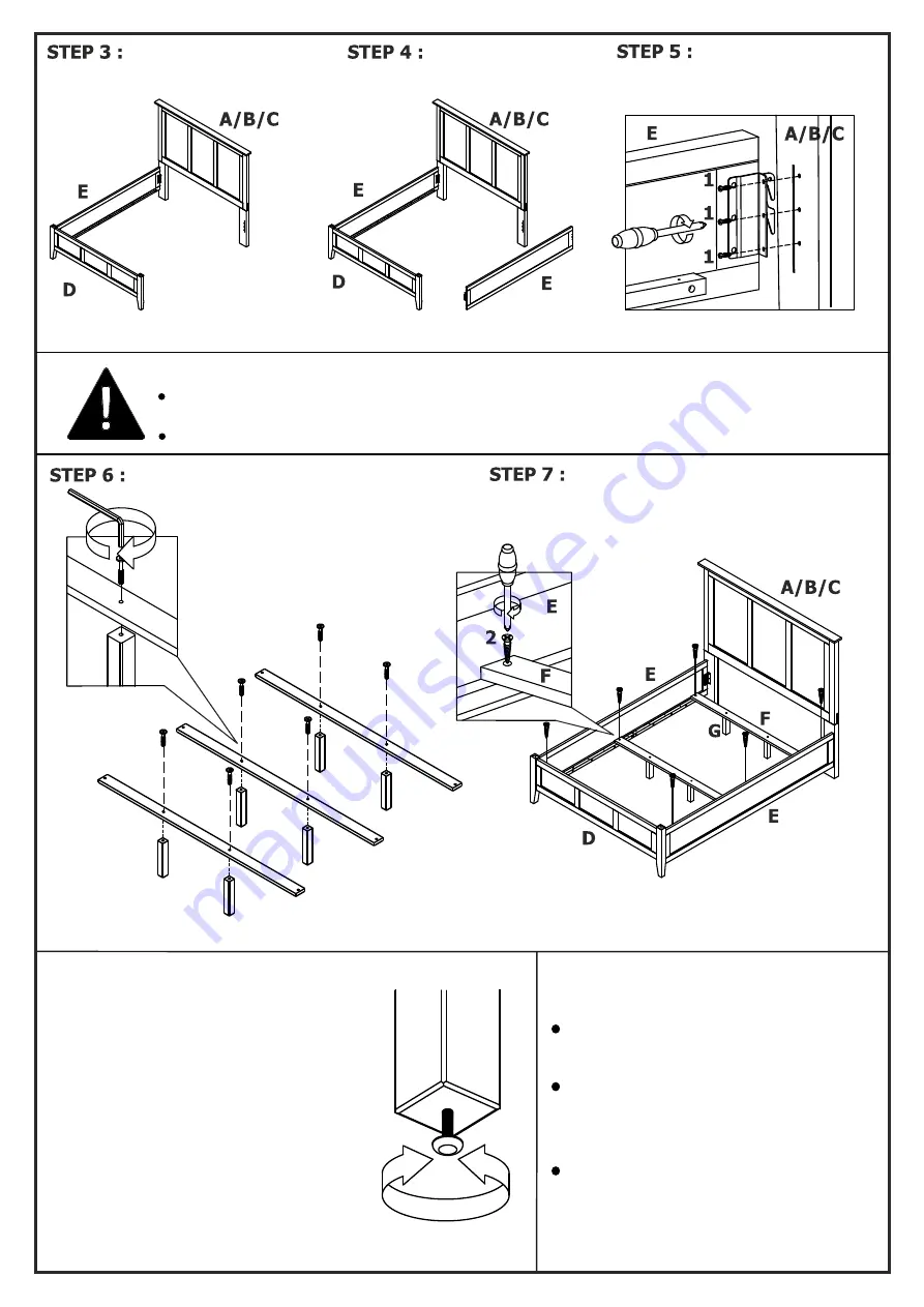 Modus Furniture PARAGON 4N02L4 Скачать руководство пользователя страница 5