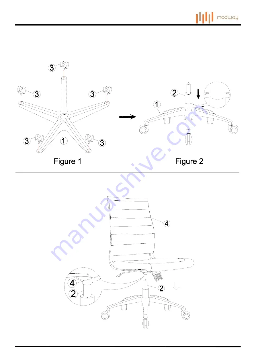 modway EEI-1525 Quick Start Manual Download Page 2