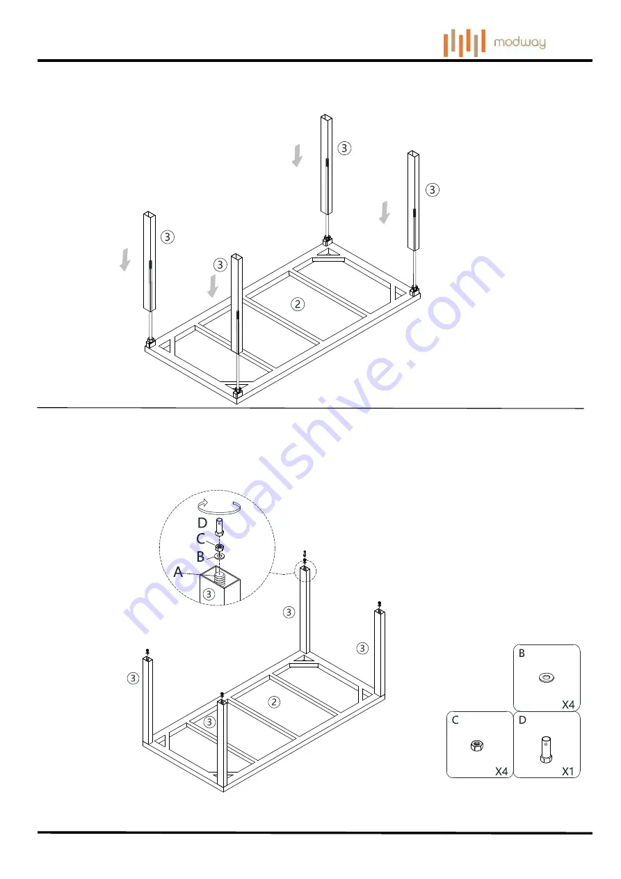 modway EEI-3052 Скачать руководство пользователя страница 3