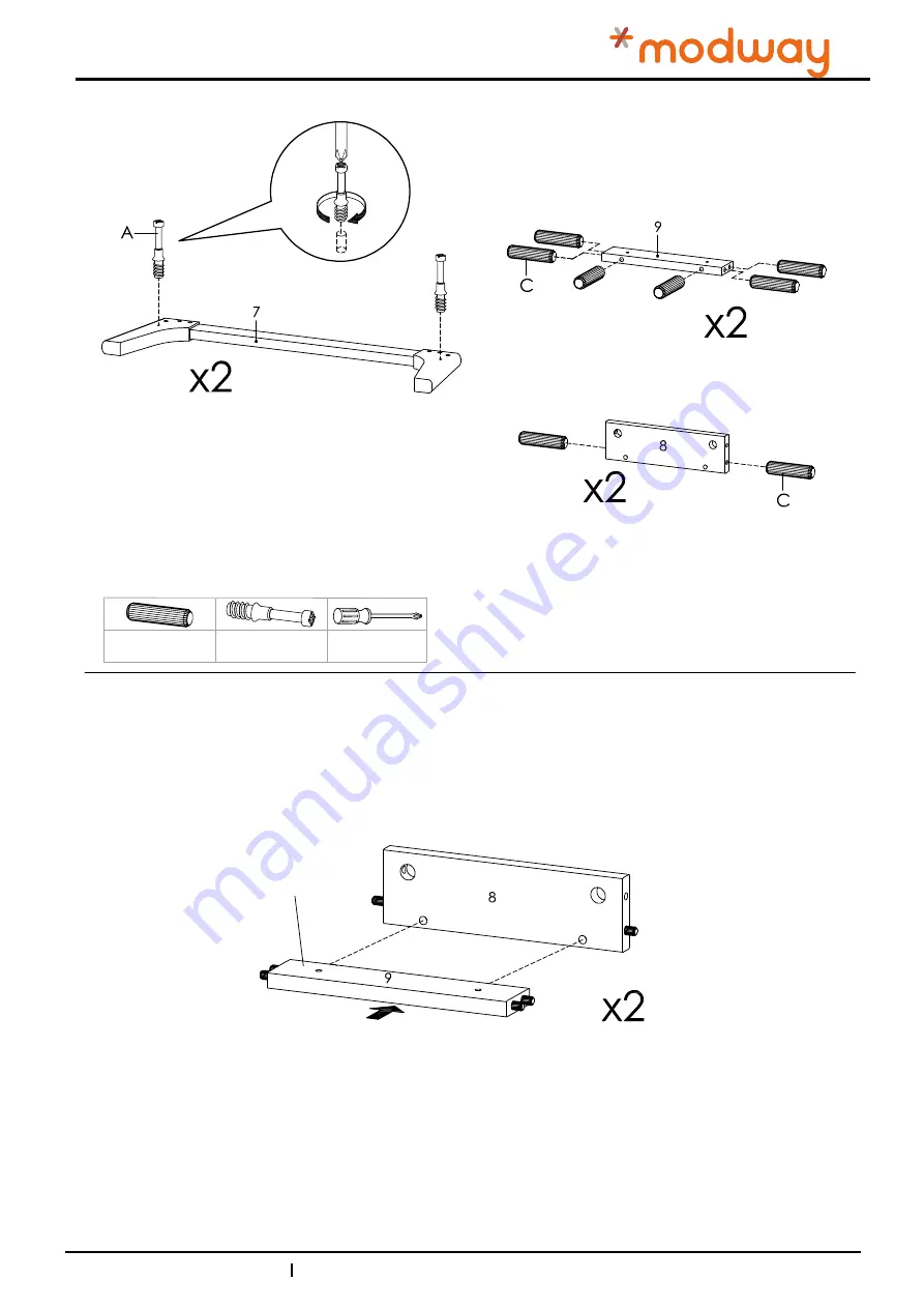 modway EEI-3343 Quick Start Manual Download Page 8