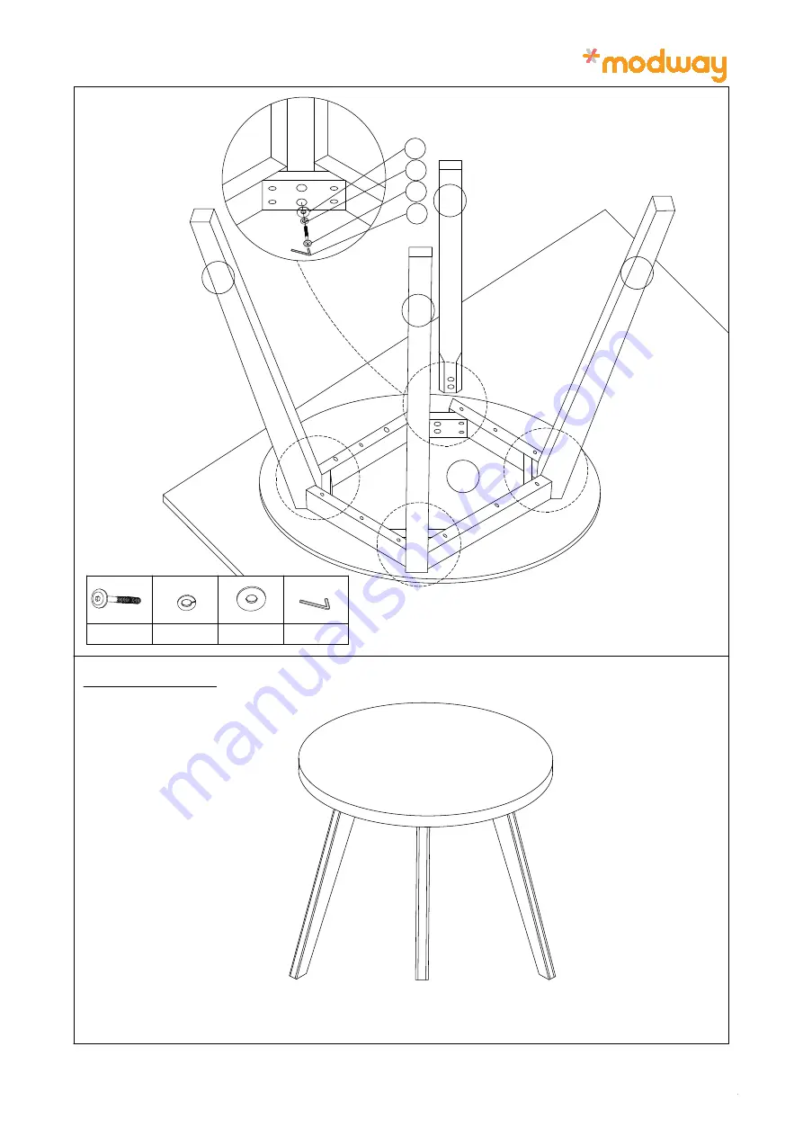 modway EEI-3749-CAP Скачать руководство пользователя страница 2