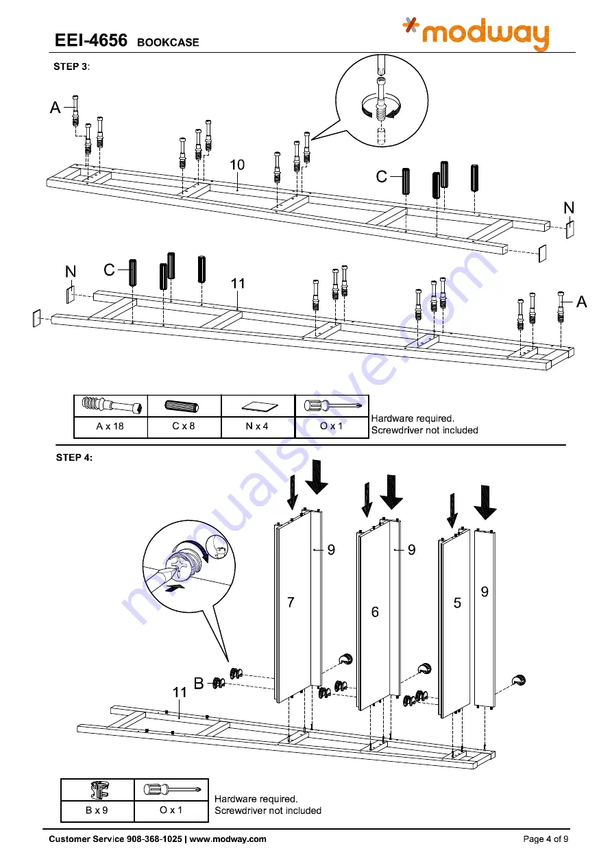 modway EEI-4656 Скачать руководство пользователя страница 4