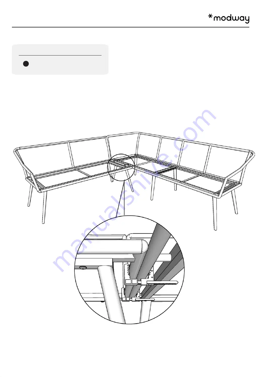 modway EEI−4658-GRY-GRY Скачать руководство пользователя страница 5