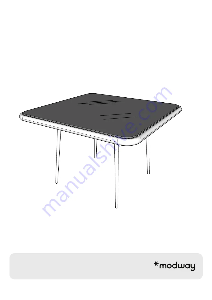 modway EEI-4659-GRY Assembly Instructions Download Page 1