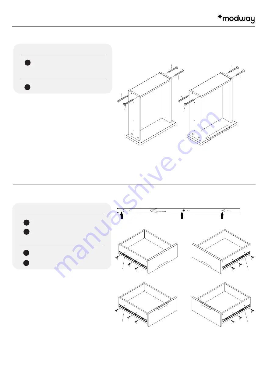 modway EEI-5552-CHE-WHI Assembly Instructions Manual Download Page 5