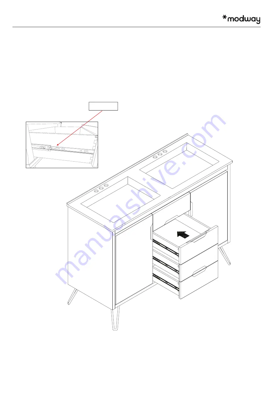 modway EEI-5552-CHE-WHI Assembly Instructions Manual Download Page 13