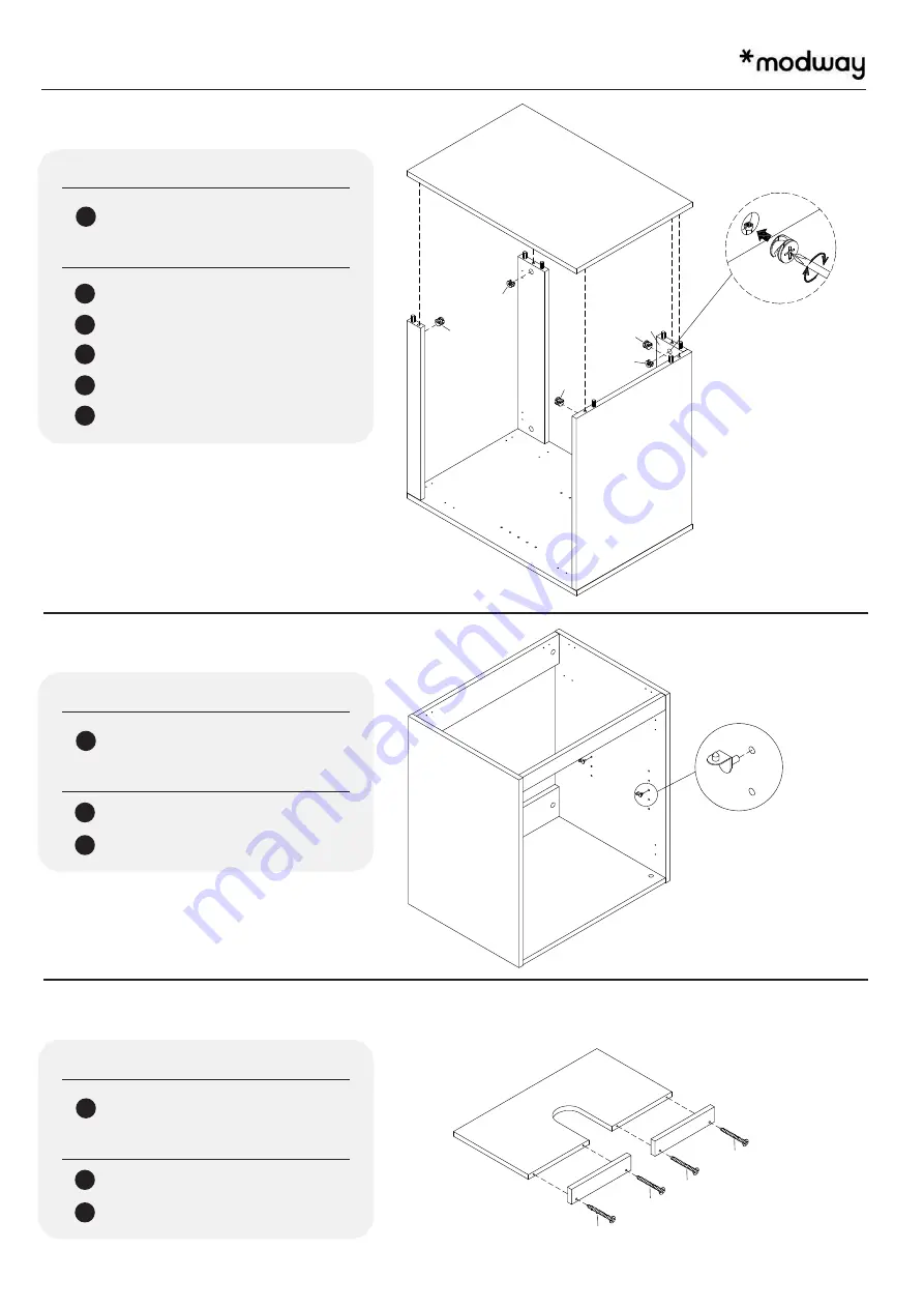 modway EEI-5557 Assembly Instructions Manual Download Page 4