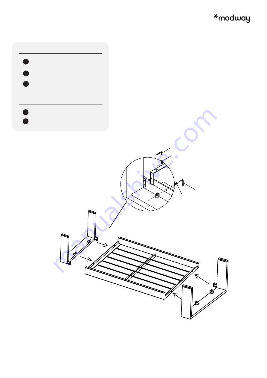 modway EEI-5677 Assembly Instructions Download Page 3