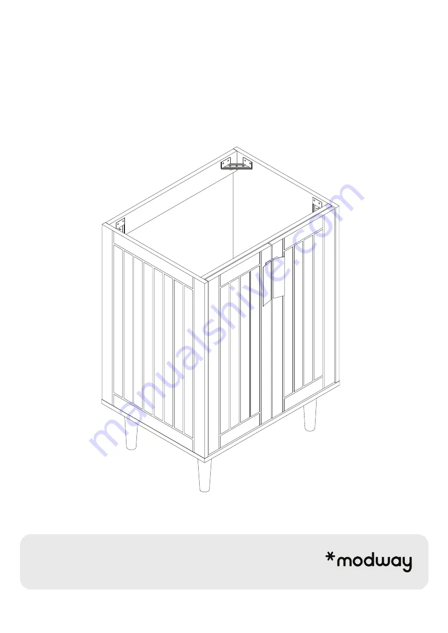 modway EEI-5877 Assembly Instructions Manual Download Page 1