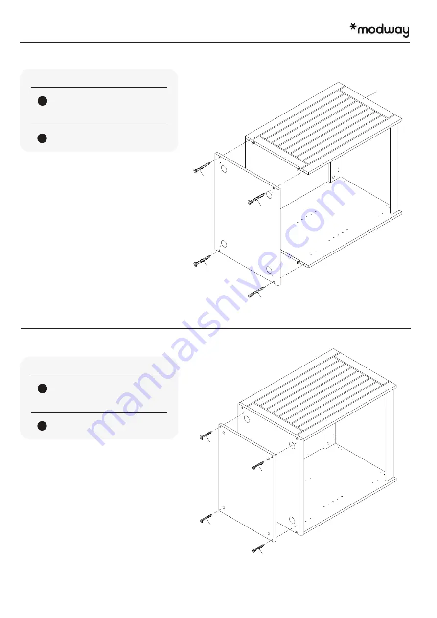 modway EEI-5877 Assembly Instructions Manual Download Page 5