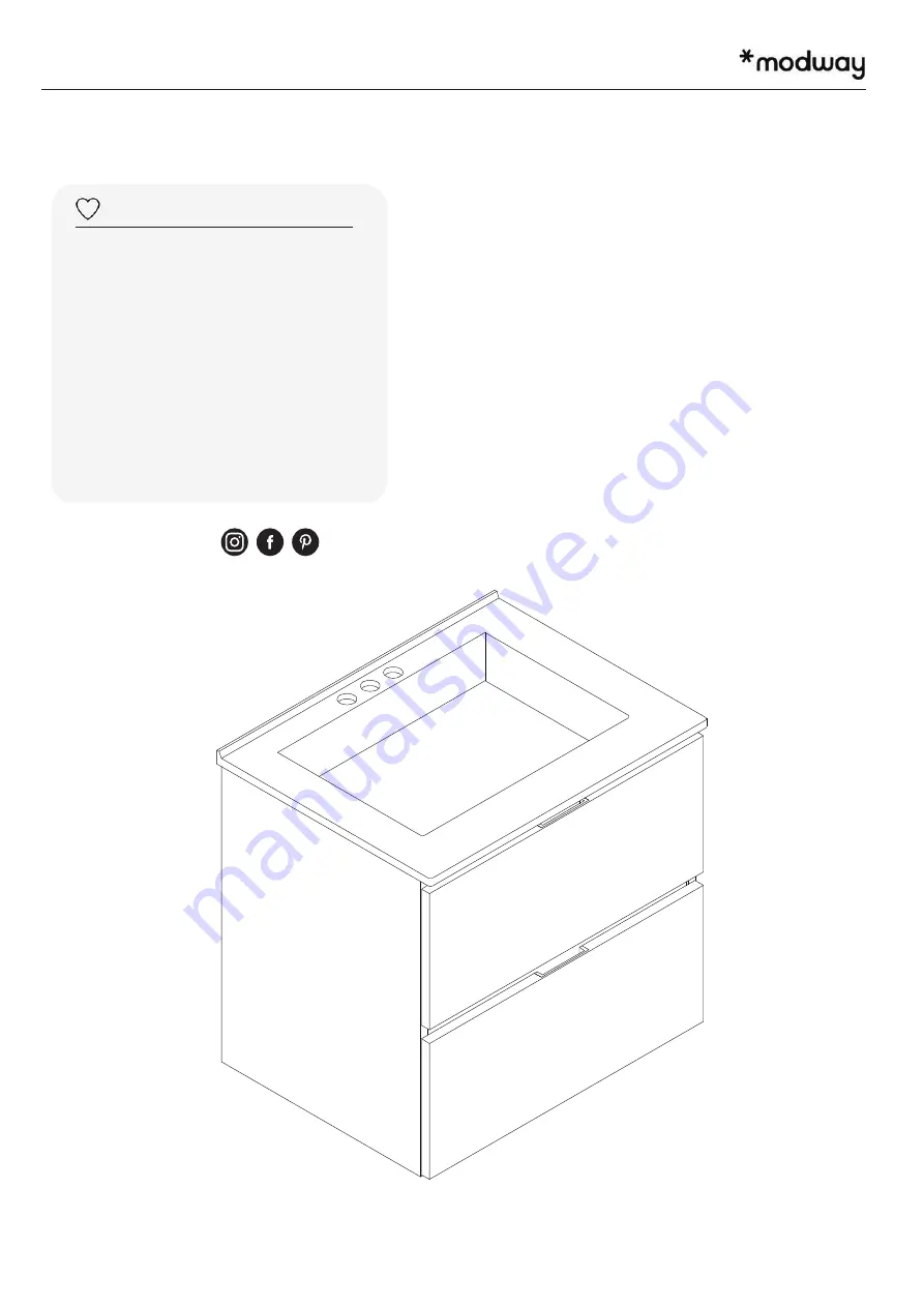 modway EEI-5880 Assembly Instructions Manual Download Page 13