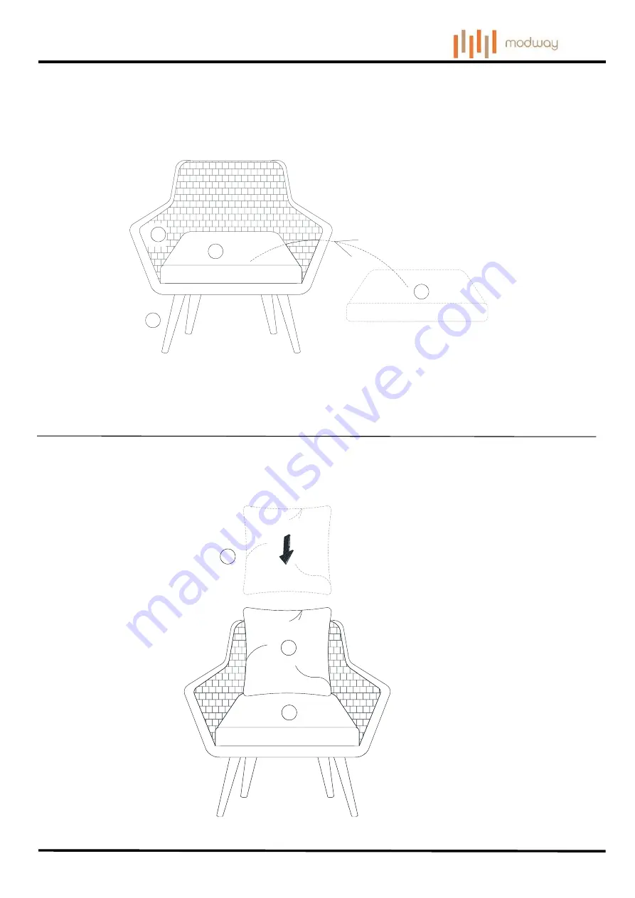 modway Endeavor EEI-3023 Manual Download Page 3