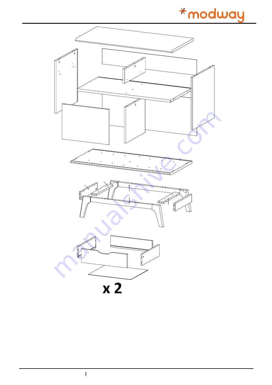 modway Envision EEI-4324 Manual Download Page 2