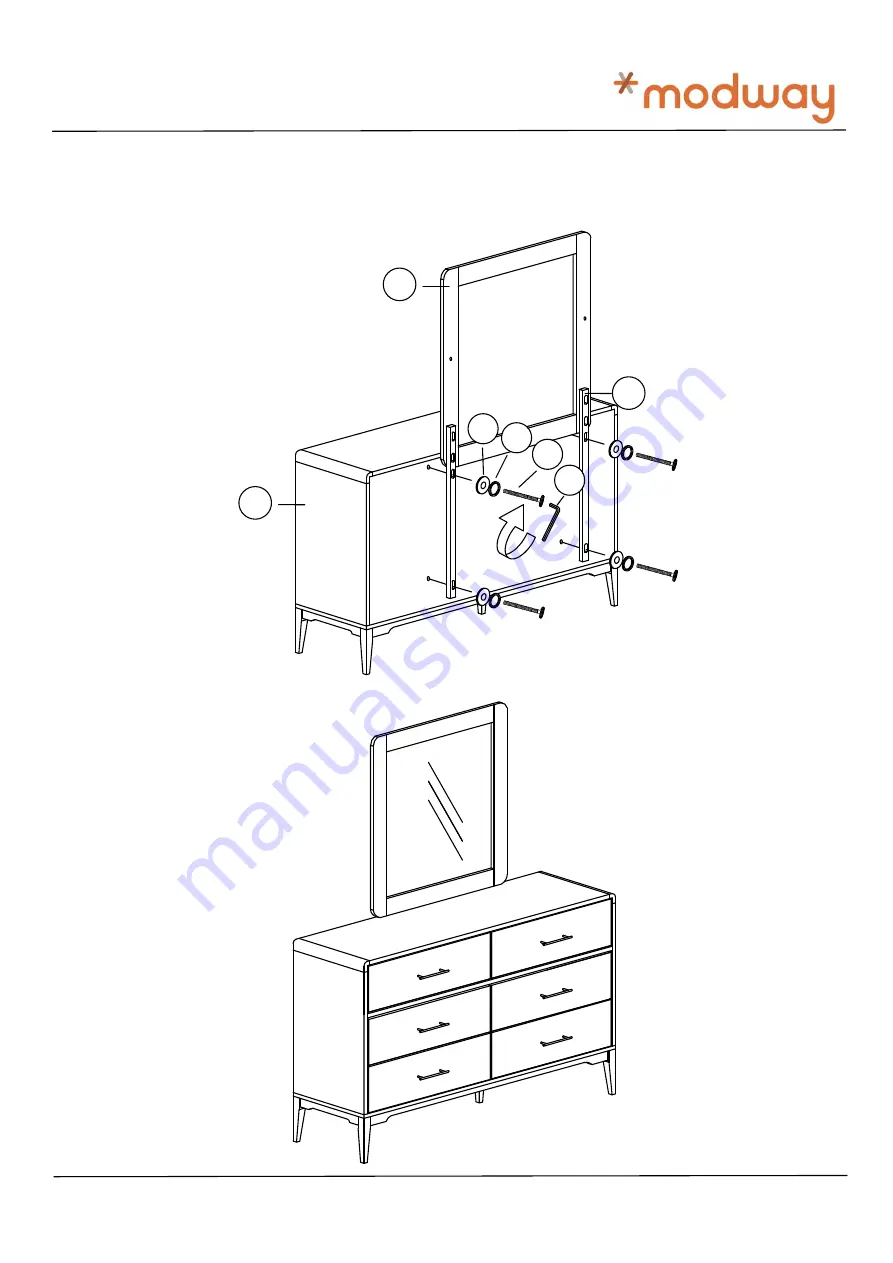 modway Georgia MOD-6243 Скачать руководство пользователя страница 3