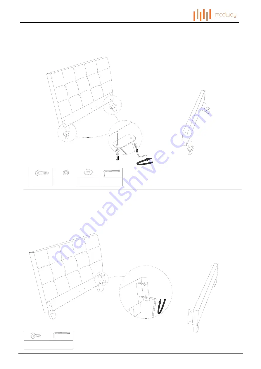 modway MOD-5423 Manual Download Page 2