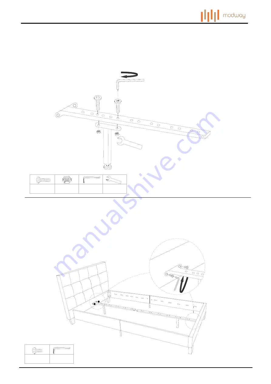 modway MOD-5423 Manual Download Page 4