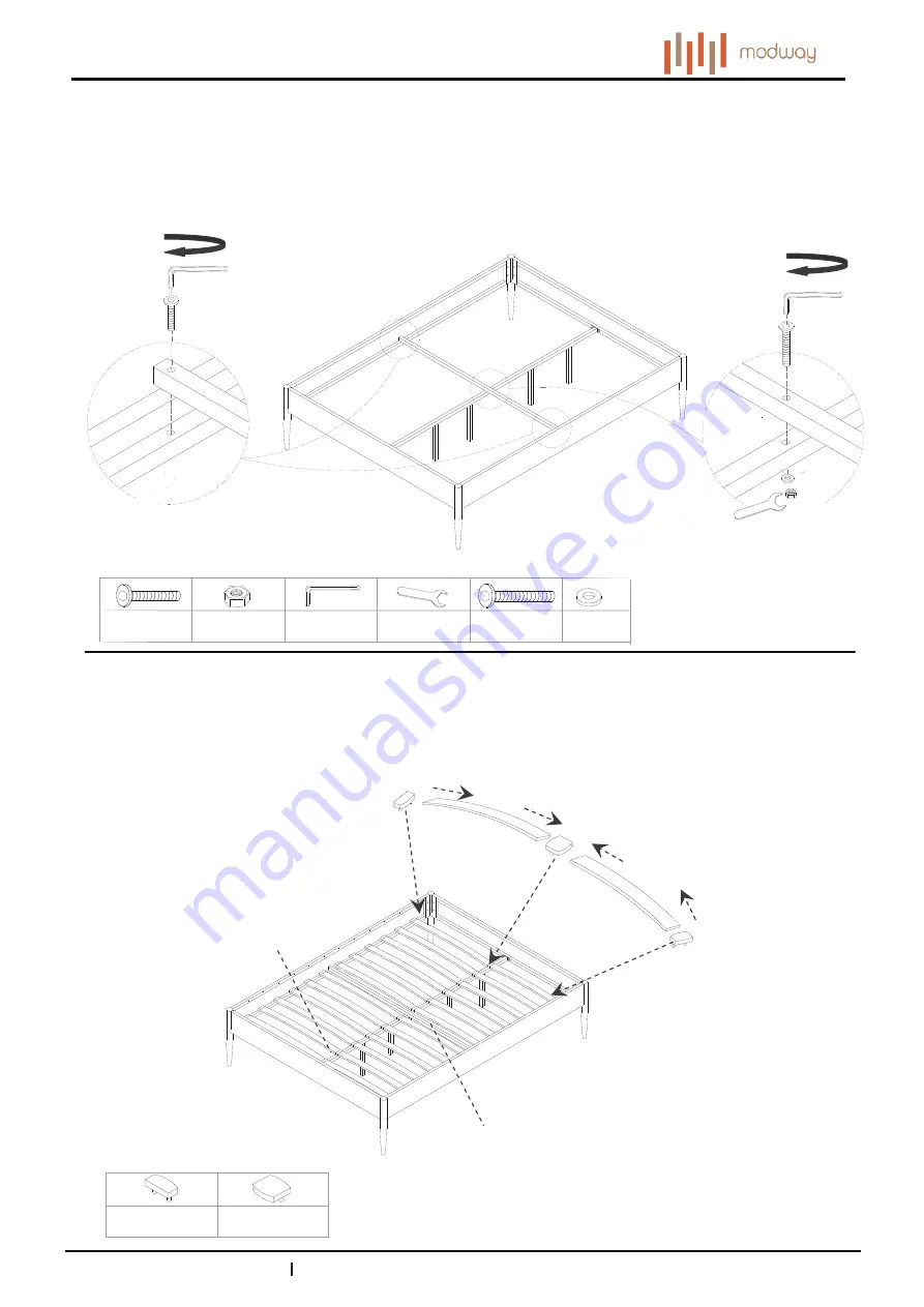 modway MOD-5473 Quick Start Manual Download Page 3